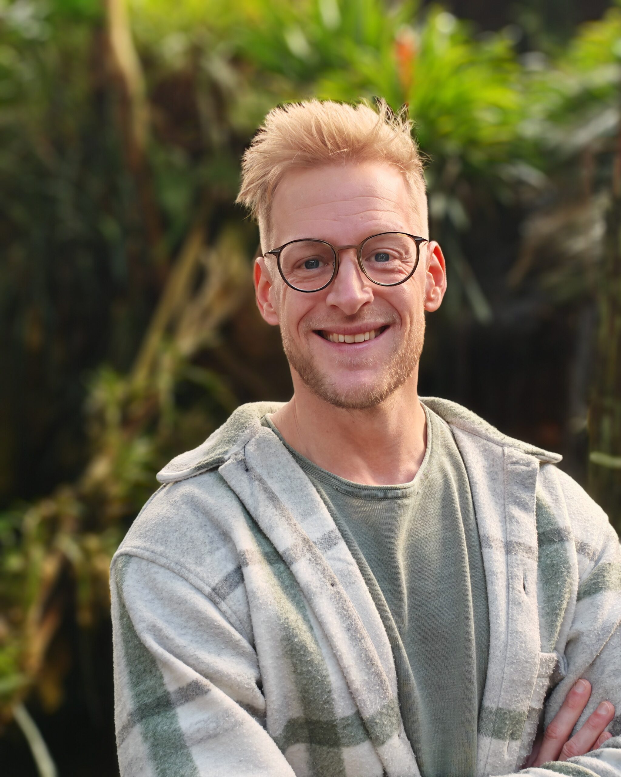 Geert, systemisch coach en begeleider organisatieopstellingen in beeld in de natuur